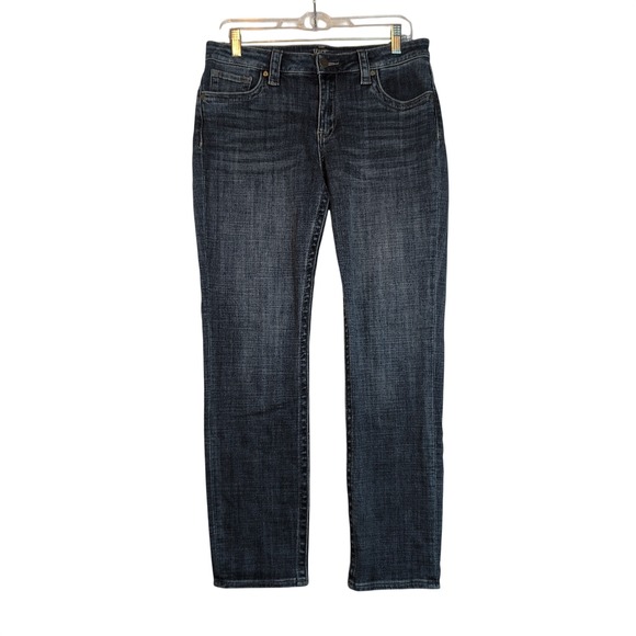 Kut from the Kloth Denim - KUT from the Kloth Straight Leg Jeans Dark Wash Blue SP333MA2 Womens 6